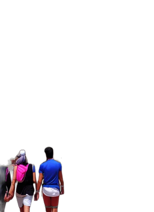 umbrella, dress, robot, hair, 3d render, concept art, vaporwave, pixel art transparent PNG cut-out