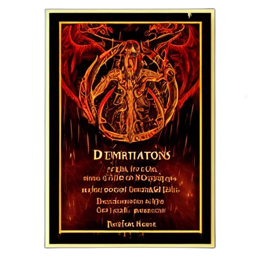 invitation, ceremony, demons, sigil transparent PNG cut-out