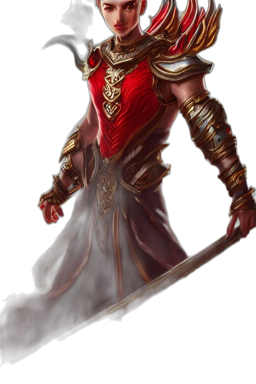 sword, staff, weapon, fantasy art, concept art, comic book art, pixel art, red transparent PNG cut-out