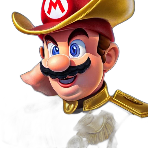 mask, hat, face, crown, 3d render, concept art, photorealistic, fantasy art transparent PNG cut-out
