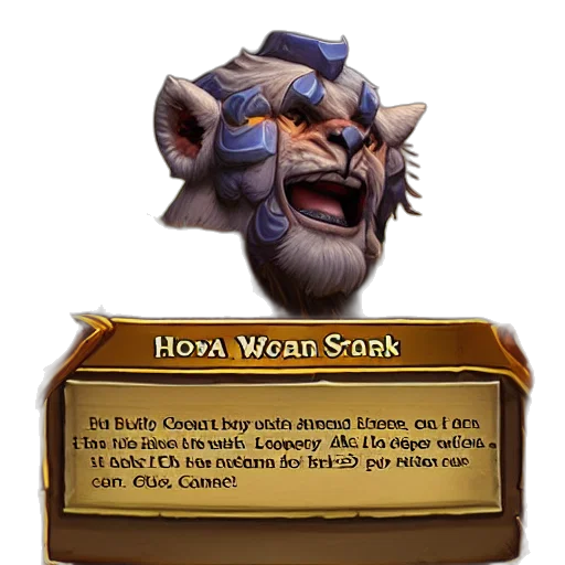 mask, weapon, creature, staff, concept art, orc, lion, heartstone transparent PNG cut-out
