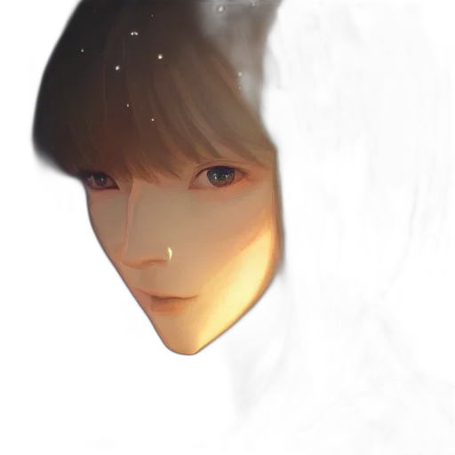 face, mask, robot, creature, photorealistic, fantasy art, concept art, anime transparent PNG cut-out