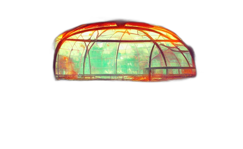 car, umbrella, hat, concept art, 3d render, watercolor, photorealistic, neon lights transparent PNG cut-out