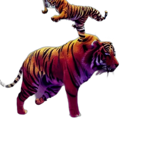 animal, creature, staff, 3d render transparent PNG cut-out