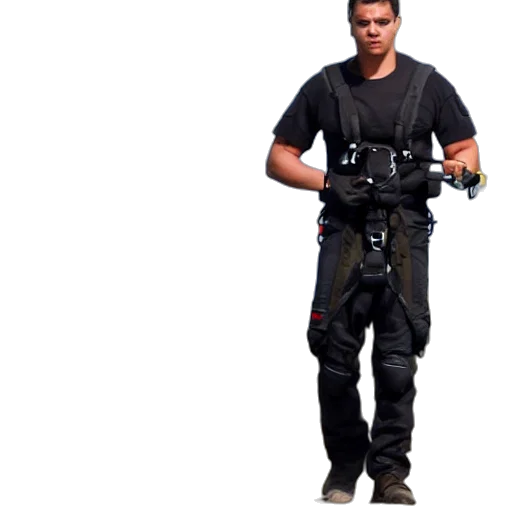 staff, weapon, jacket, concept art transparent PNG cut-out