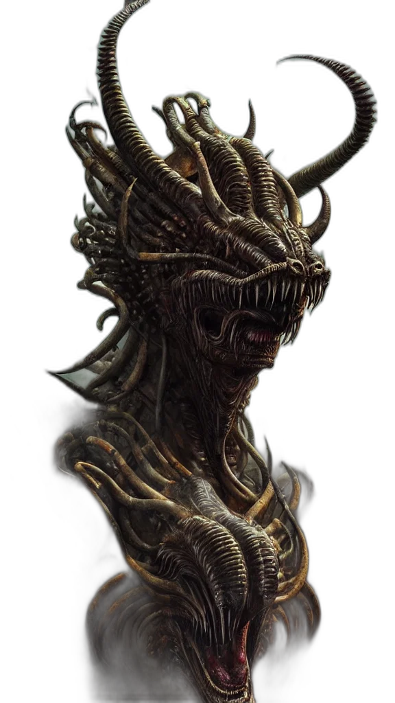 dragon, mask, creature, face transparent PNG cut-out