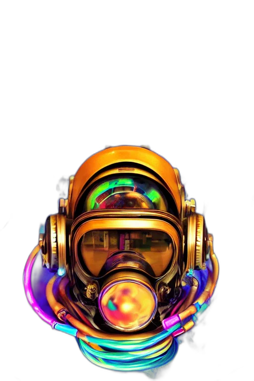 mask, robot, jewelry, weapon transparent PNG cut-out