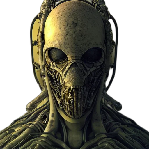 mask, robot, face, creature transparent PNG cut-out