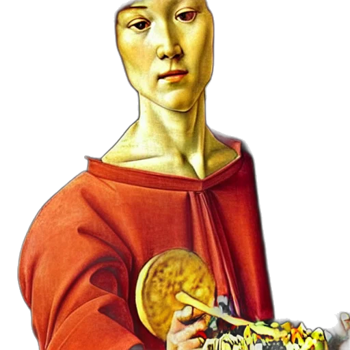 food, face, jewelry, staff transparent PNG cut-out