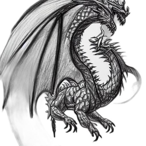 dragon, creature, fantasy art, concept art transparent PNG cut-out