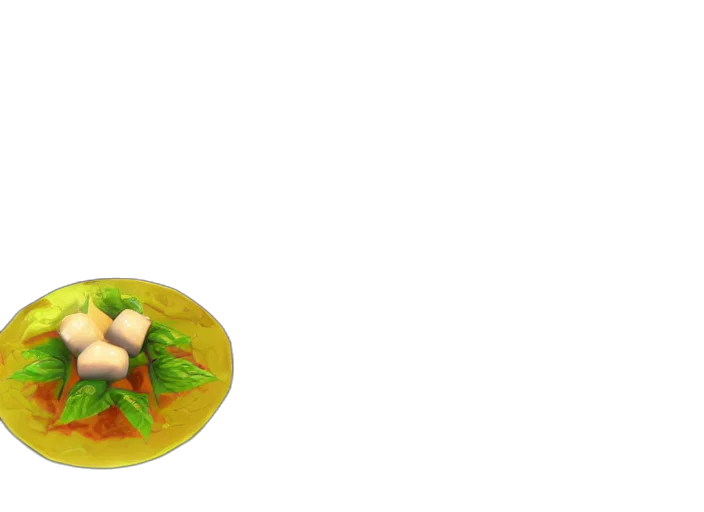 food, 3d render, photorealistic, concept art, pixel art, earth tones, plate, percocets transparent PNG cut-out