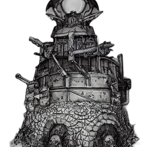 crown, robot, weapon, car transparent PNG cut-out
