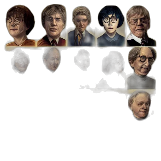 face, staff, hair, concept art, pixel art, comic book art, fantasy art, portrait transparent PNG cut-out