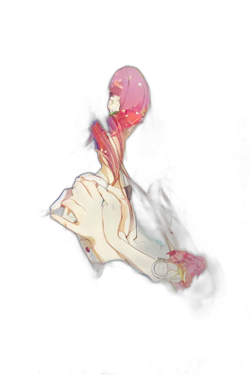 jewelry, staff, weapon, flower transparent PNG cut-out