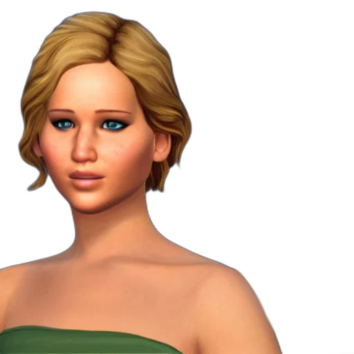 face, 3d render, photorealistic, concept art transparent PNG cut-out