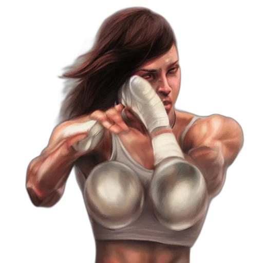 face, weapon, photorealistic, concept art transparent PNG cut-out