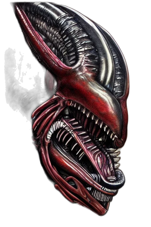 creature, mask, dragon, animal, concept art, fantasy art, photorealistic, watercolor transparent PNG cut-out