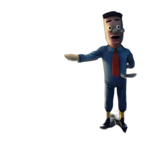 staff, robot, jacket, face transparent PNG cut-out