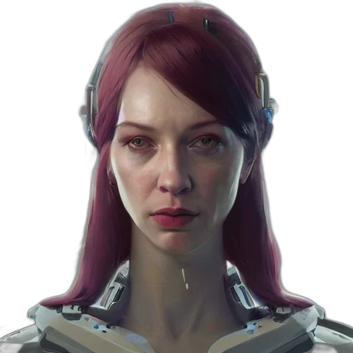 robot, face, staff, mask transparent PNG cut-out