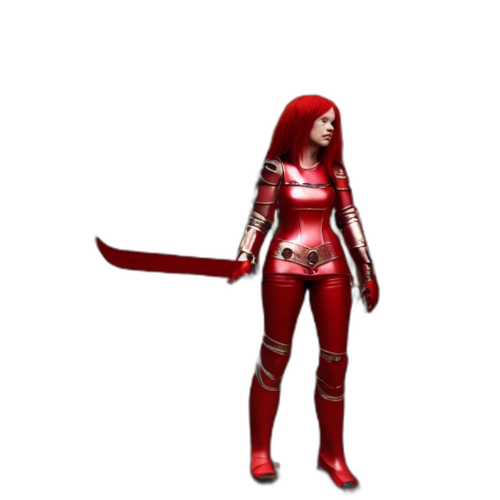 staff, sword, weapon, 3d render transparent PNG cut-out