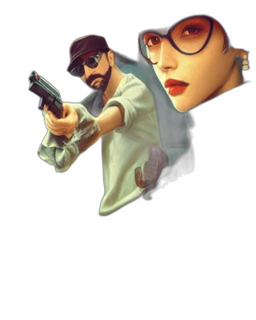 weapon, pixel art, concept art, comic book art transparent PNG cut-out