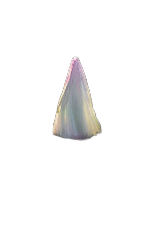 hair, crown, hat, umbrella, 3d render, vaporwave, concept art, photorealistic transparent PNG cut-out