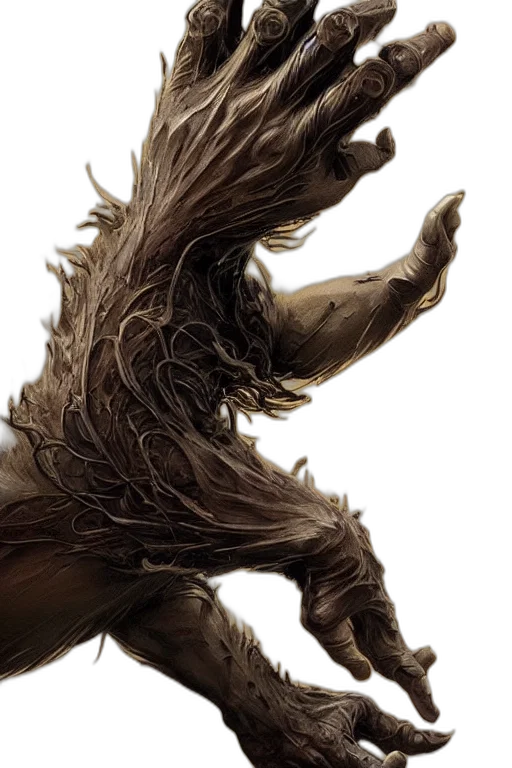 dragon, creature, hair, animal transparent PNG cut-out
