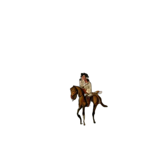 animal, hat, staff, creature transparent PNG cut-out