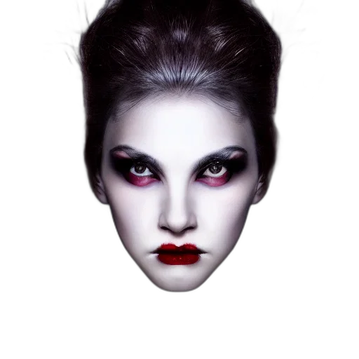face, mask, crown, creature transparent PNG cut-out