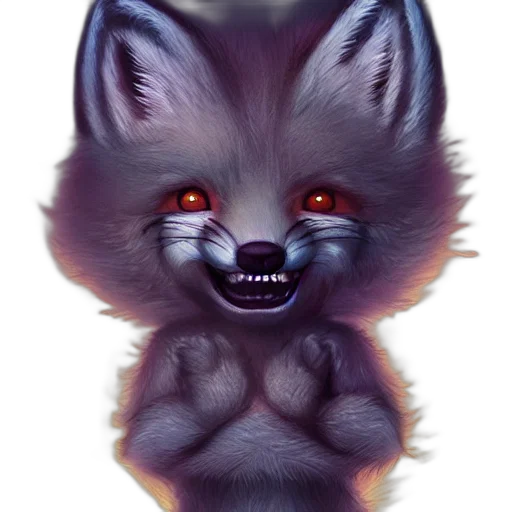 creature, animal, face, mask, fantasy art, concept art, watercolor, photorealistic transparent PNG cut-out
