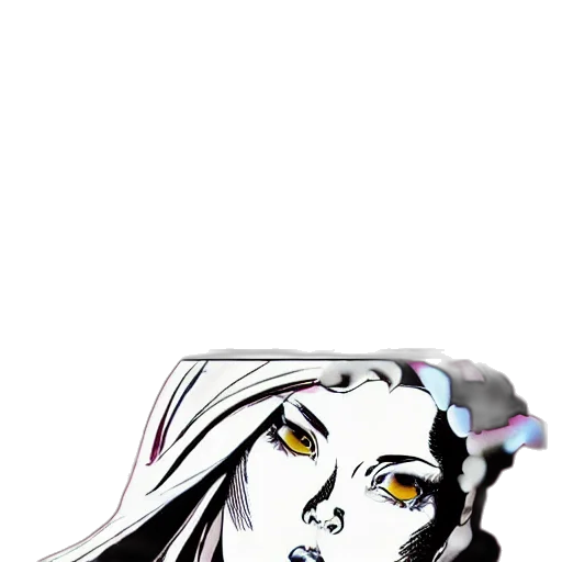 mask, jewelry, hat, face, comic book art, vaporwave, anime, cartoon transparent PNG cut-out