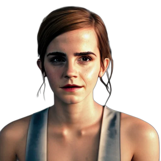 face, dress, staff, weapon, concept art, photorealistic, 3d render, cartoon transparent PNG cut-out