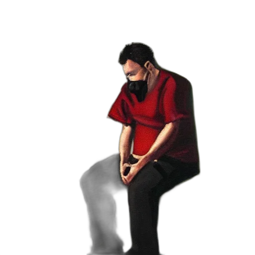 staff, jacket, robot, mask transparent PNG cut-out