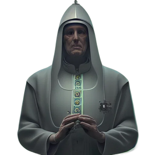 staff, face, jacket, sword transparent PNG cut-out