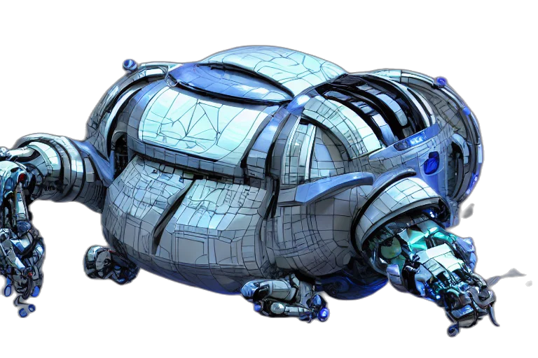 robot, weapon, car, animal transparent PNG cut-out