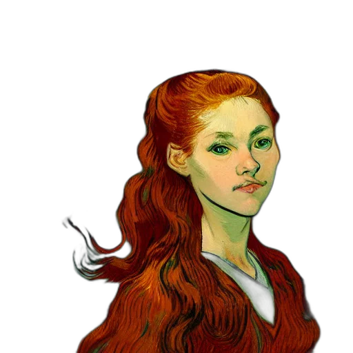dragon, hair, fantasy art, pixel art transparent PNG cut-out
