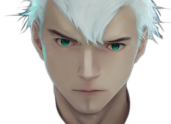 face, mask, staff, creature transparent PNG cut-out
