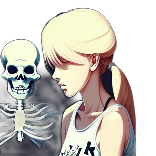 mask, face, anime, concept art transparent PNG cut-out
