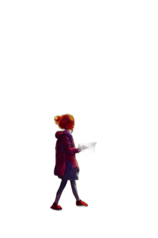 dress, jacket, staff, weapon, concept art, pixel art, 3d render, watercolor transparent PNG cut-out