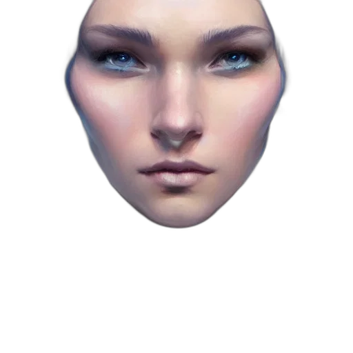 face, mask, crown, robot transparent PNG cut-out