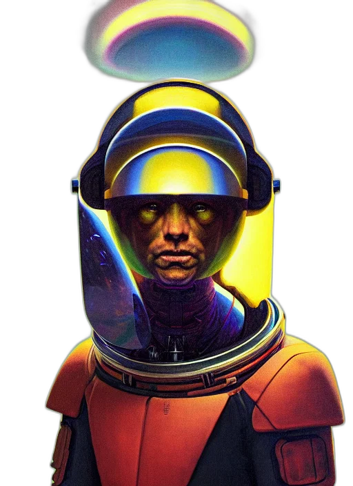 robot, face, mask, staff, concept art, comic book art, cyberpunk, pixel art transparent PNG cut-out