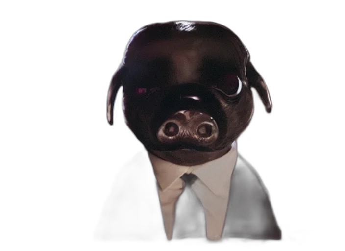 animal, staff, mask, face transparent PNG cut-out