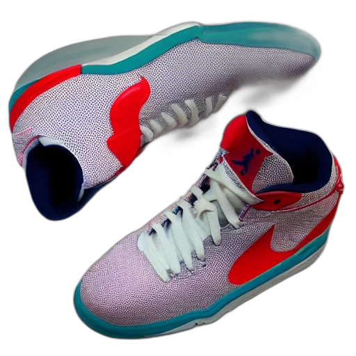 shoes, 3d render, smarties, air transparent PNG cut-out