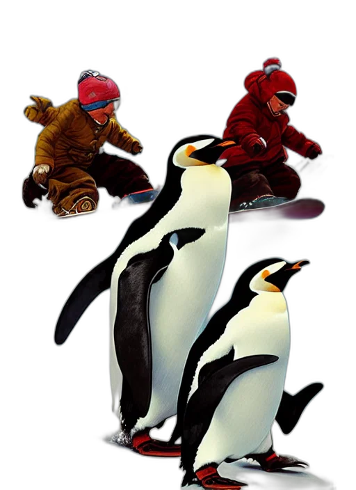 animal, 3d render, concept art, movie transparent PNG cut-out