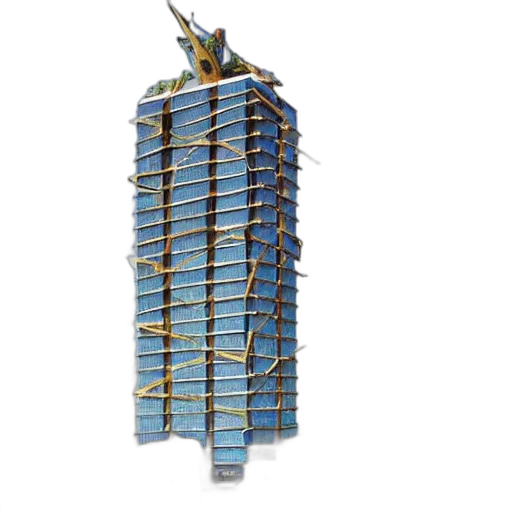 building, 3d render, concept art, shakira, man transparent PNG cut-out