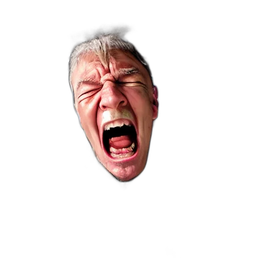 face, mask, creature, staff transparent PNG cut-out