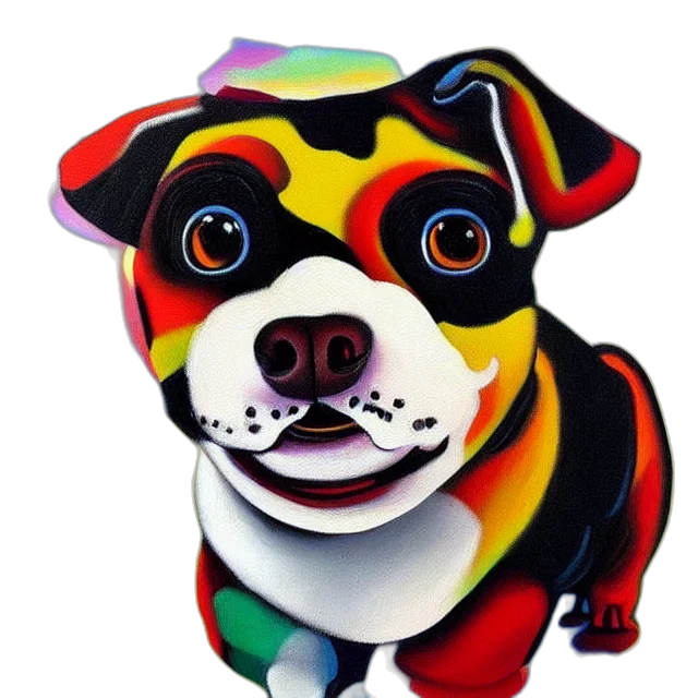 animal, photorealistic, oil painting, watercolor transparent PNG cut-out