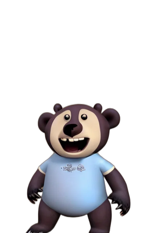 staff, animal, 3d render, concept art transparent PNG cut-out