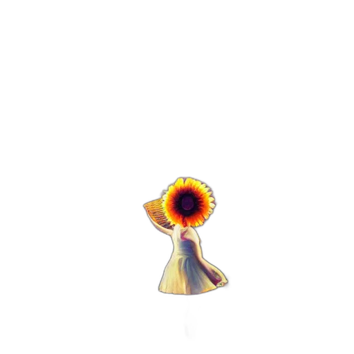 flower, jewelry, crown, staff, 3d render, concept art, pixel art, photorealistic transparent PNG cut-out