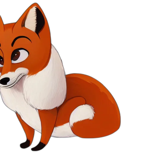 animal, staff, concept art, 3d render, cartoon, fantasy art, upper, half transparent PNG cut-out